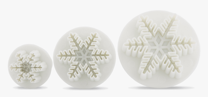 Transperant Snowflakes - Earrings, HD Png Download