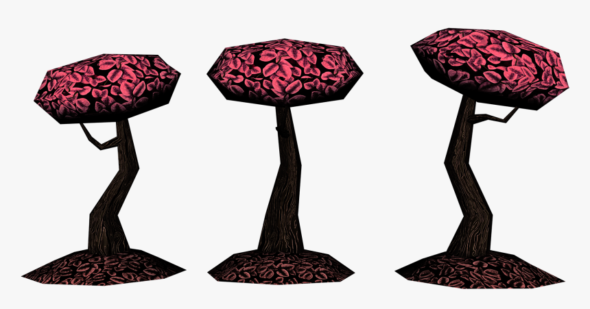 3d Trees Created For Part Of A Battle Arena Project, HD Png Download