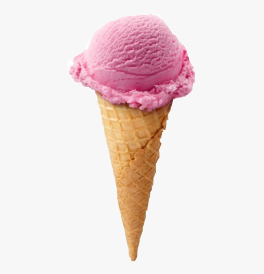 Ice Cream In A Cone, HD Png Download