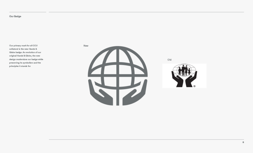 Ccua Hands And Globe, HD Png Download
