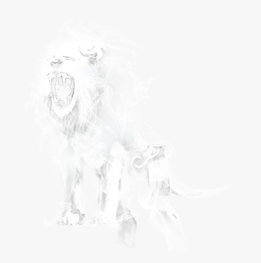 #ftestickers #fantasyart #lion #smoke #transparent - Png Of Loin Smoke, Png Download
