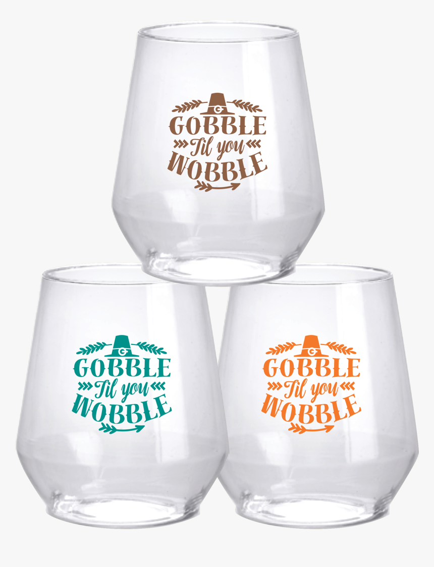 Gobble Wobble - Wine Glass, HD Png Download