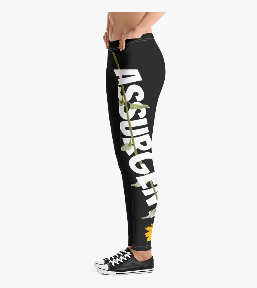 Flower Leggings - Leggings, HD Png Download