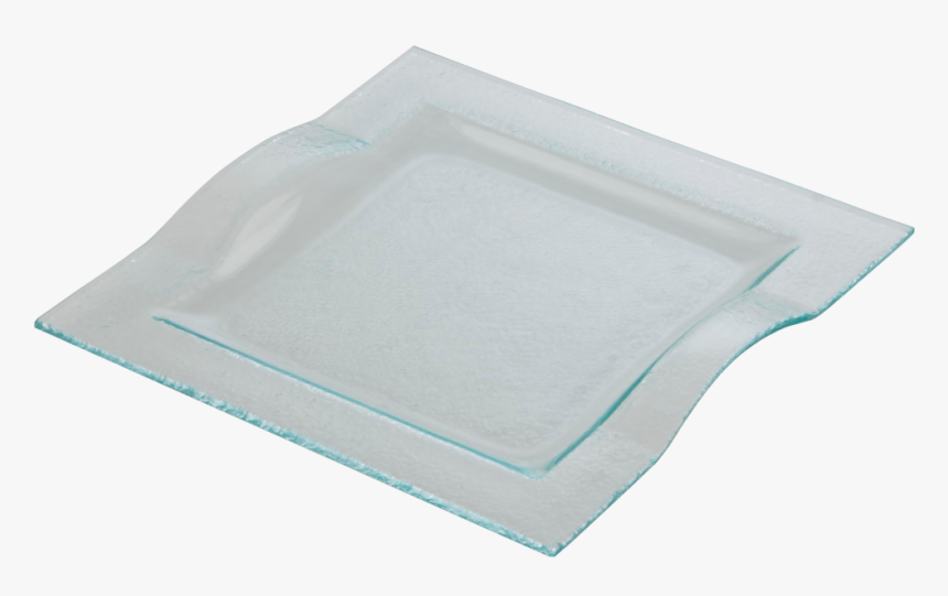 Glass Square Plate - Serving Tray, HD Png Download