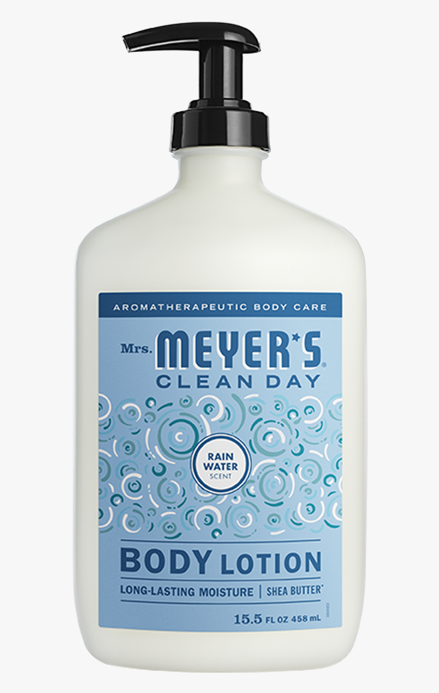 Mrs Meyers Rain Water Body Lotion - Mrs Meyers, HD Png Download