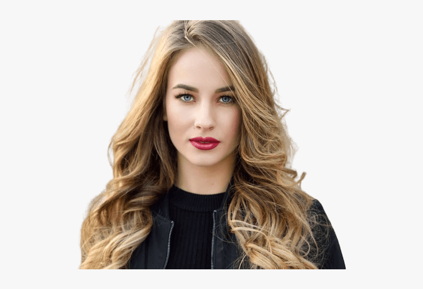 Capelli Biondi Rossetto Rosso, HD Png Download