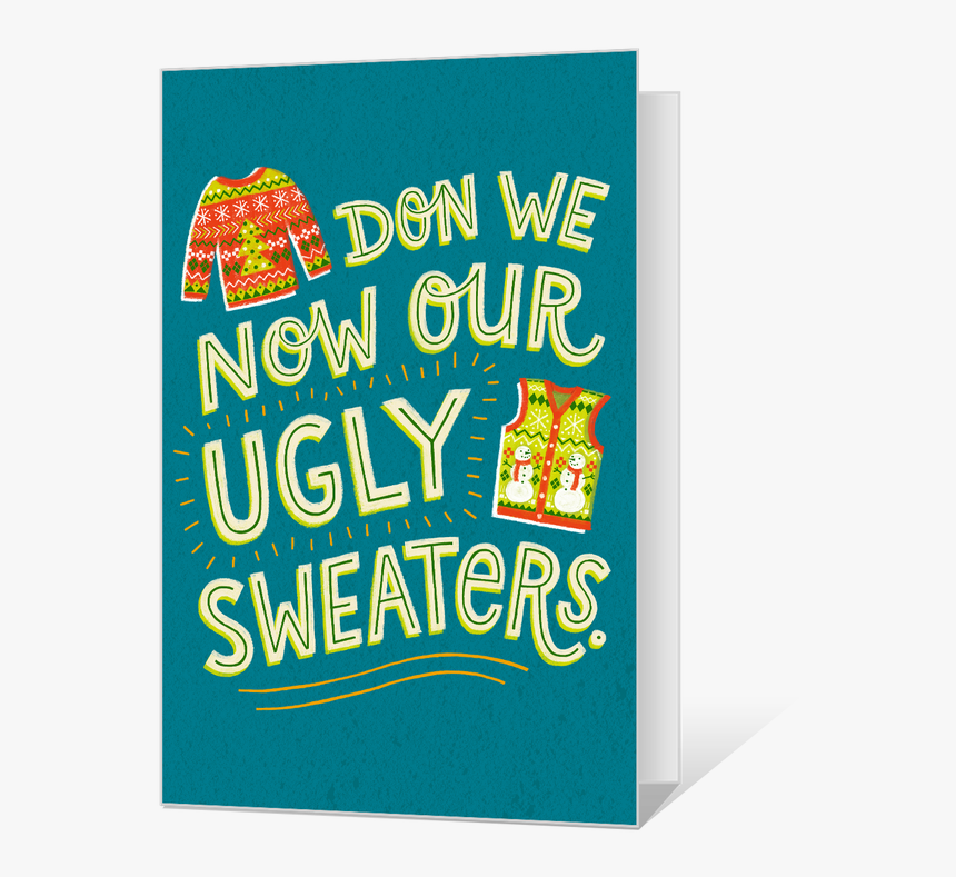 Ugly Sweater Printable - Poster, HD Png Download