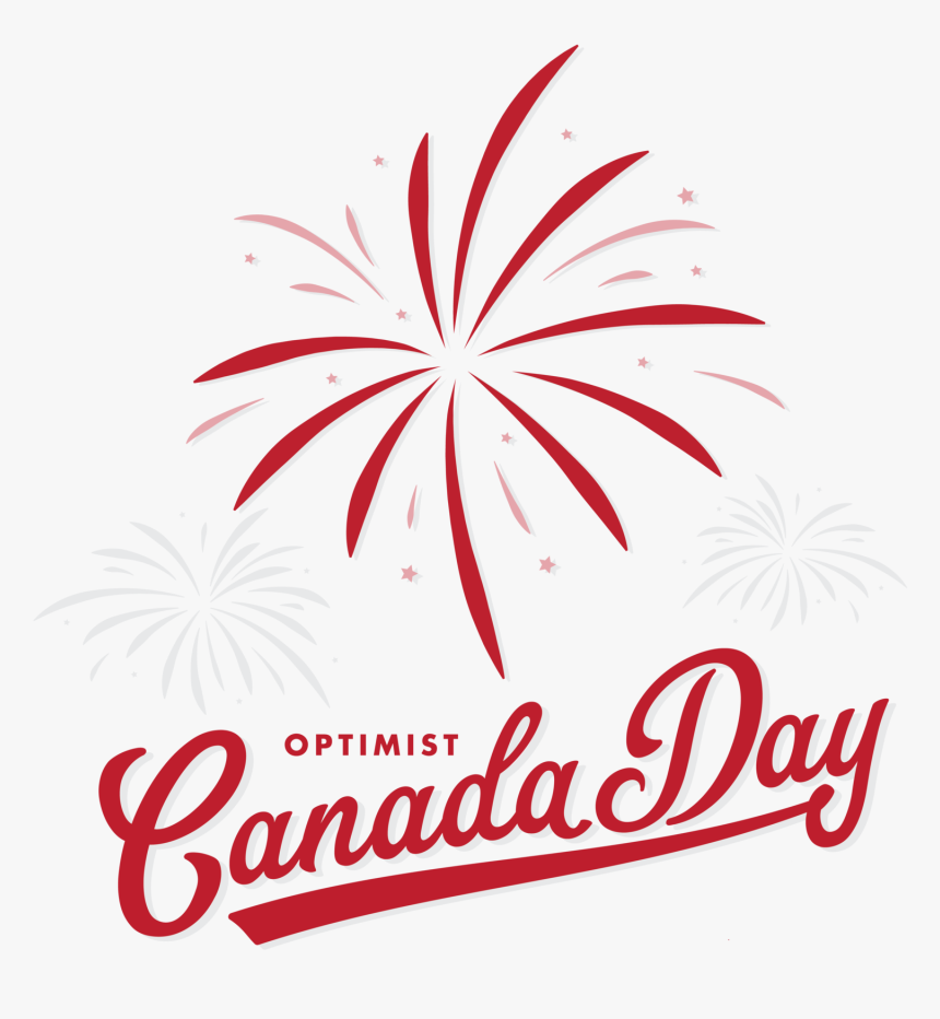 Fireworks Clip Canada Day Firework - Canada Day Fireworks Png, Transparent Png