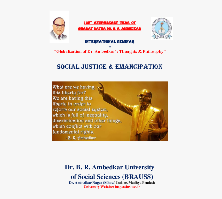 Babu Jagjivan Ram Slogans, HD Png Download