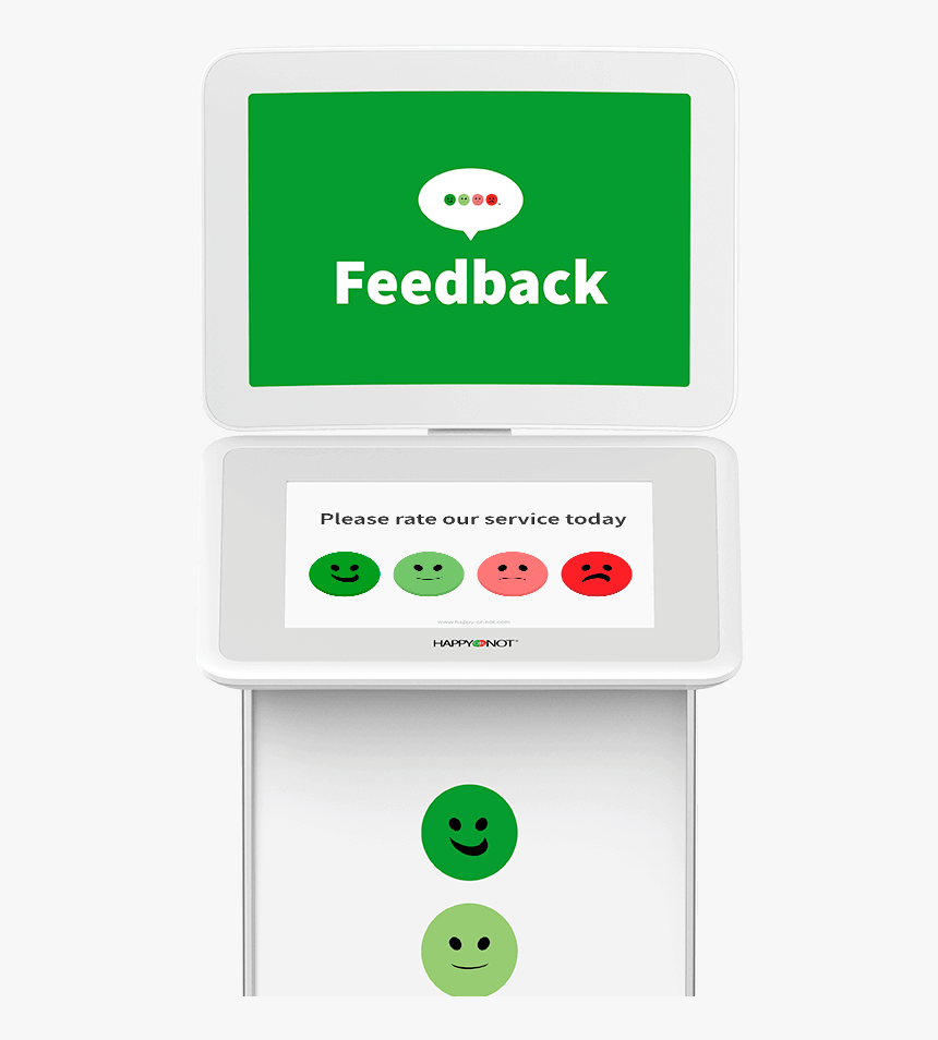 Happyornot Smiley Touch - Happy Or Not Terminal, HD Png Download