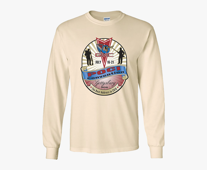 Gildan Pink Long Sleeve Mens, HD Png Download