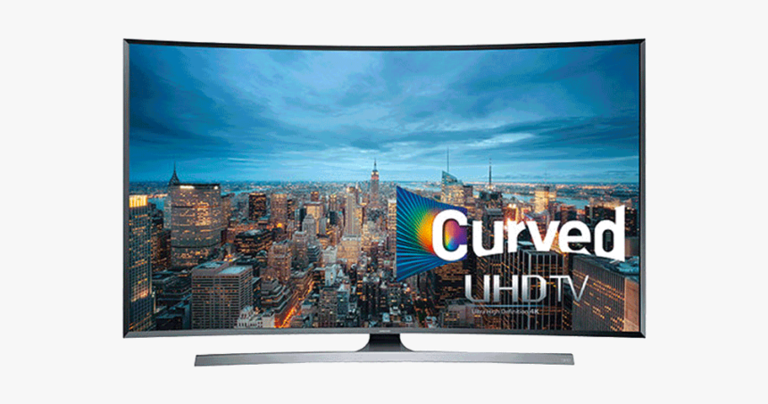 Samsung 55in Tv 4k Curved - New York City, HD Png Download