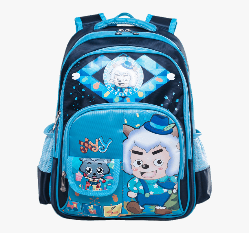 Pleasant Goat And Big Big Wolf Backpack - Laptop Bag, HD Png Download