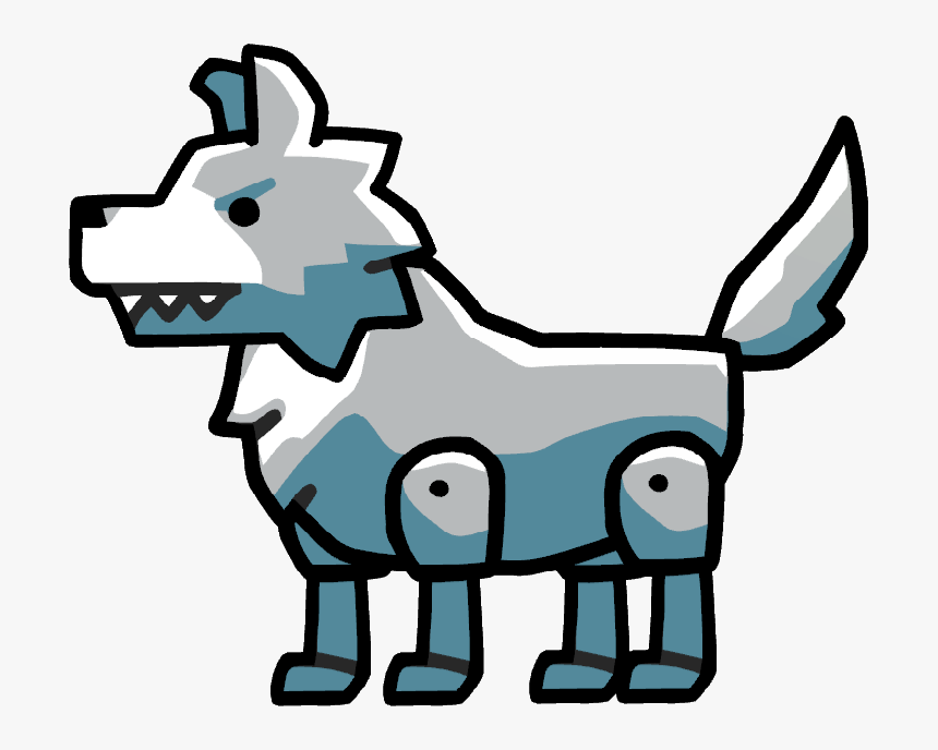 Hires Wolf - Scribblenauts Png Wolf, Transparent Png