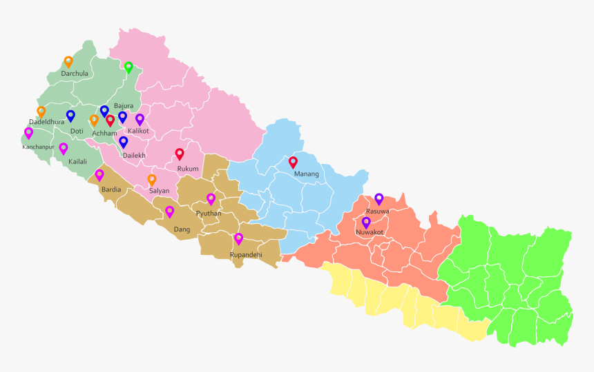 Nepal Population Density 2017, HD Png Download