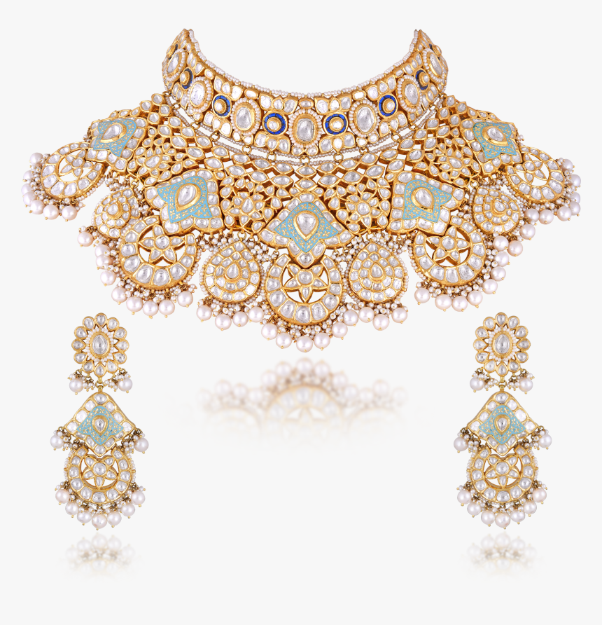 Mihrab Collection Polki Collection - Necklace, HD Png Download