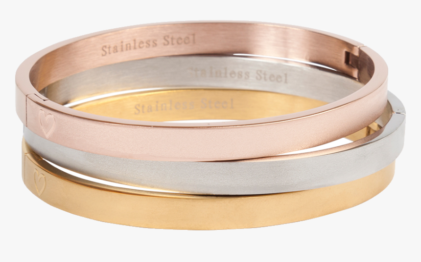Silver Embrace Design Bracelet Belle - Bangle, HD Png Download