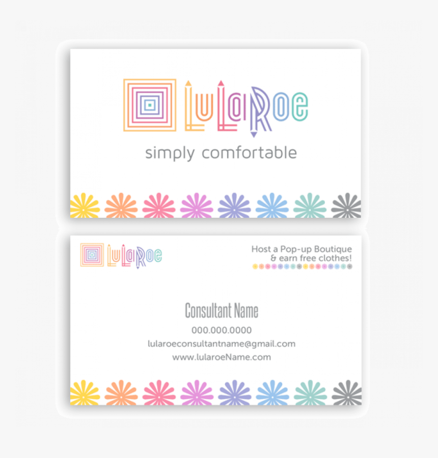 Lularoe Business Card Approved Itwvisions Itw 07 Famous - Lularoe Business Card, HD Png Download