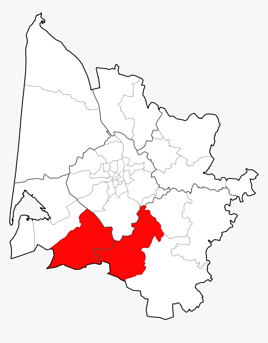 Canton Landes Des Graves, HD Png Download