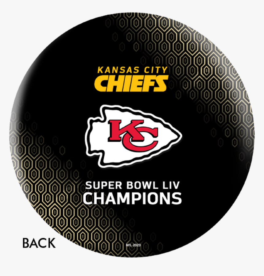 Ottb Kansas City Chiefs Bowling Ball Super Bowl 54, HD Png Download