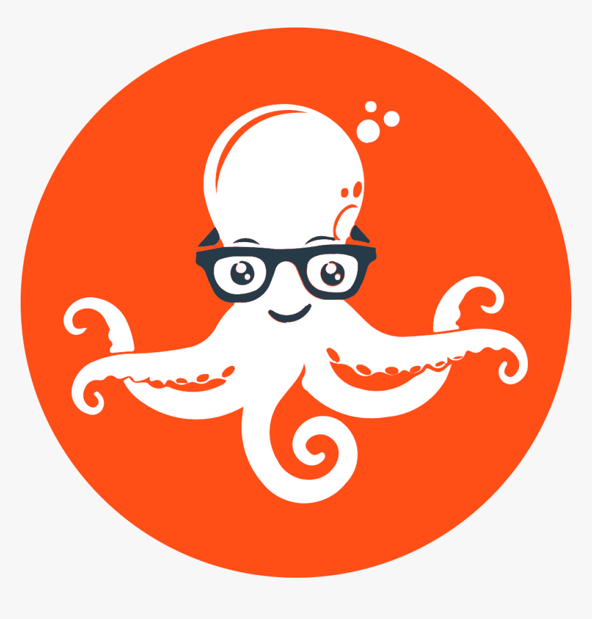 Octopus Drone Logo Hires, HD Png Download