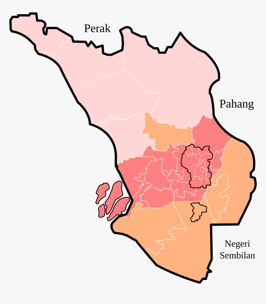 Klang Map Vector, HD Png Download