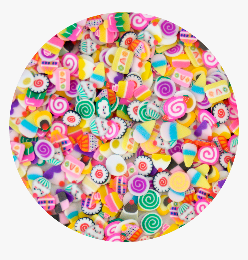 Assorted Fake Food Sprinkles Slices - Circle, HD Png Download