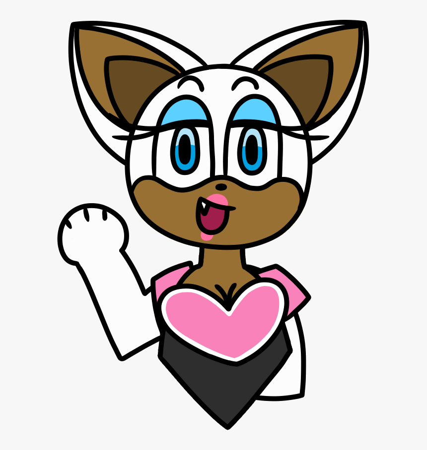 Rouge - Cartoon, HD Png Download