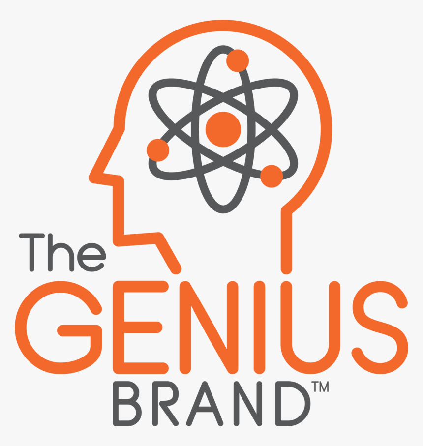 The Genius Brand Supplement Logo - Genius Brand Logo, HD Png Download
