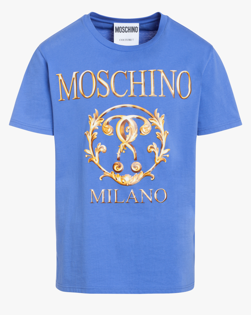 Moschino Blue T Shirt Mens, HD Png Download