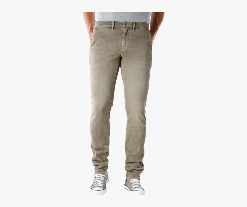 Pepe Jeans James Pant Washed Colours Teak - Pepe James Jeans Men, HD Png Download