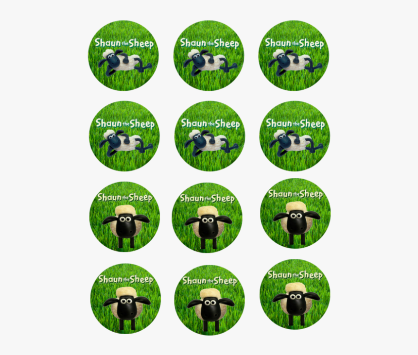 Shaun Cupcake Characters - Accesorios De Oficina Vector, HD Png Download