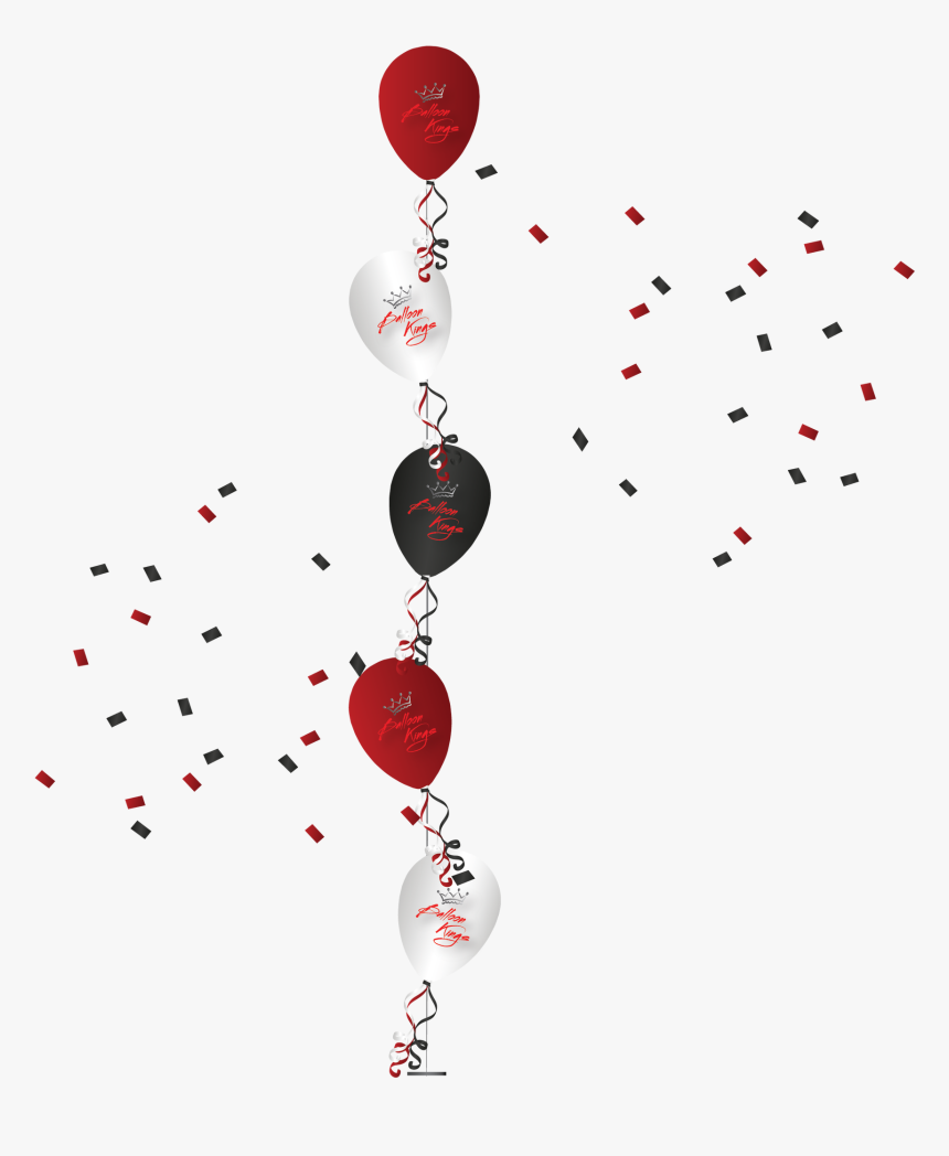 Centerpiece Of 5 Balloons - Earrings, HD Png Download