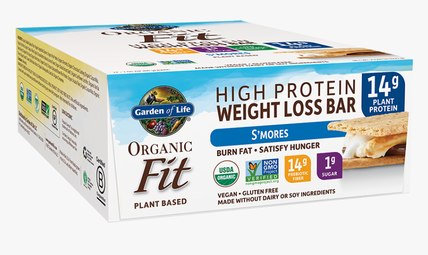 Garden Of Life Organic Fit Bar S Mores - Box, HD Png Download