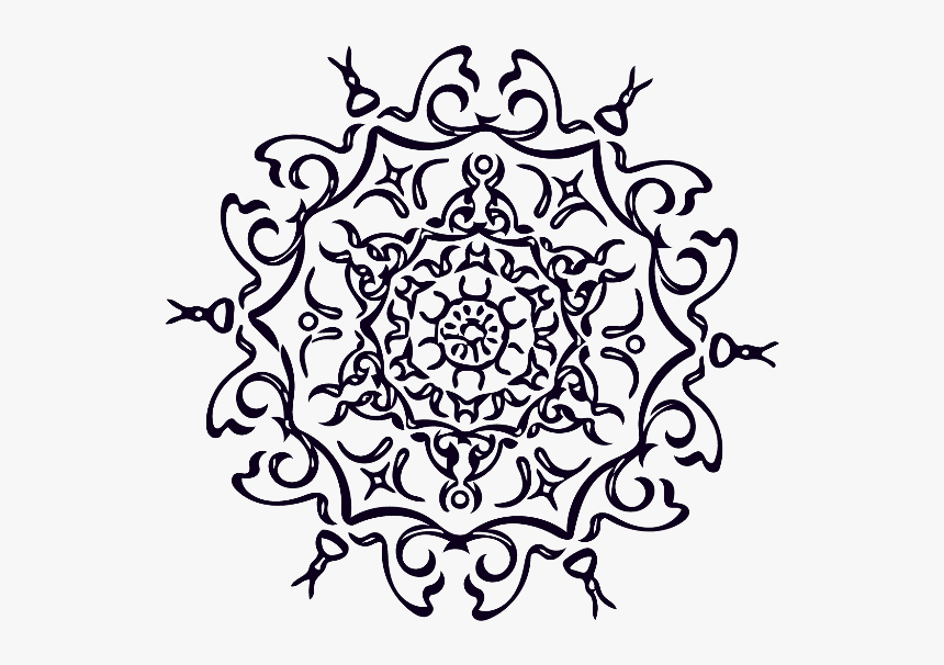 #tumblr #picsart #stickers #mandala #mandalaart - Circle, HD Png Download