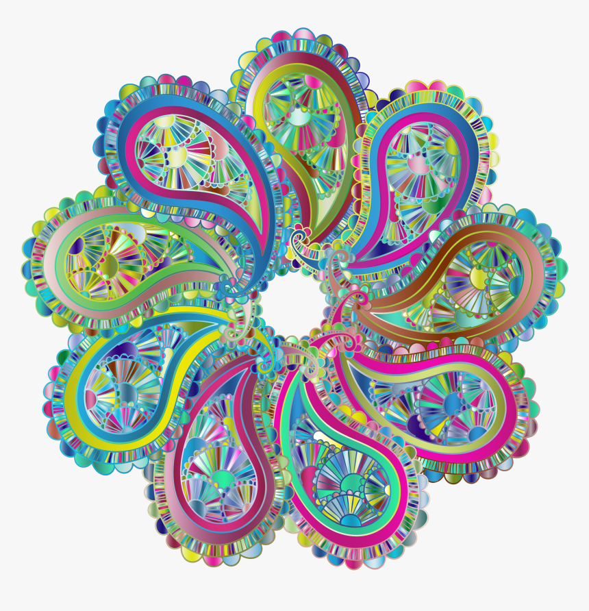 Paisley Extended Big Image - Circle, HD Png Download