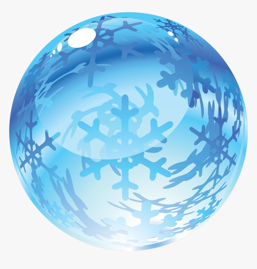 Bolas De Cristal De Navidad - Esfera De Cristal Gif, HD Png Download
