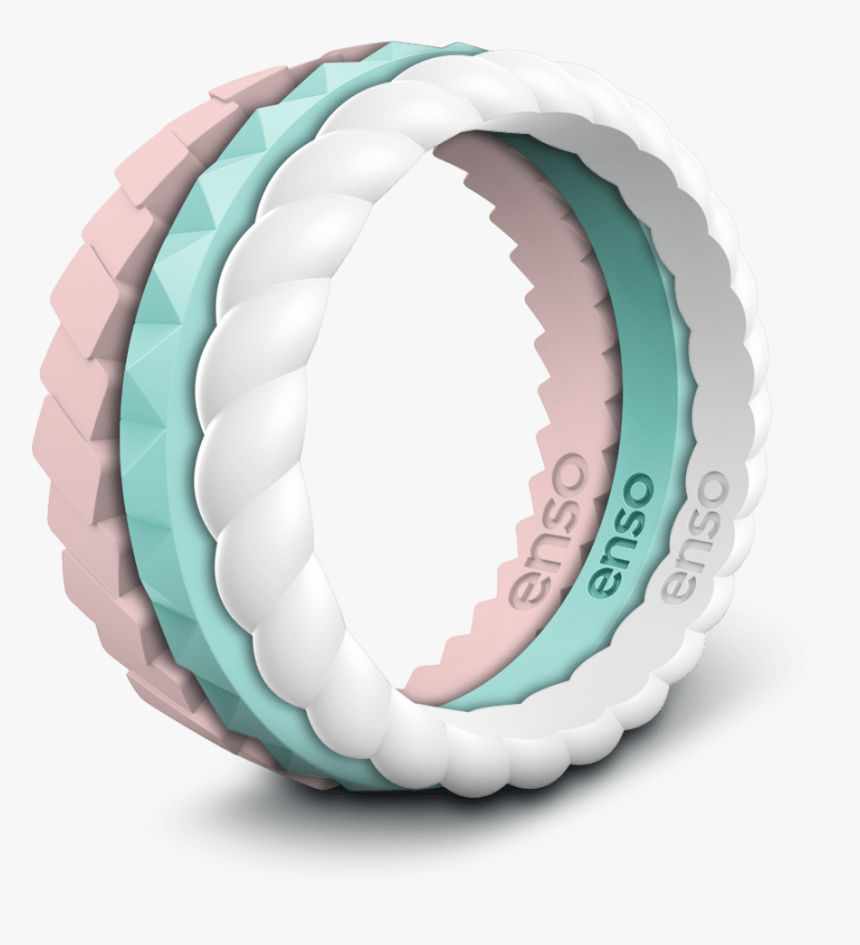Stackable Silicone Wedding Rings, HD Png Download