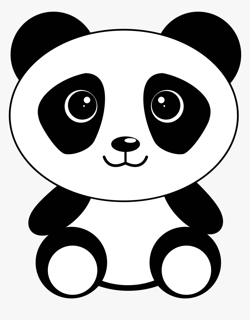 Panda Clipart, HD Png Download