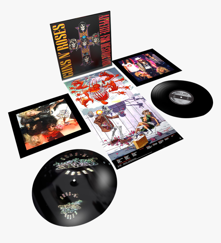 Guns N Roses Vinyl, HD Png Download