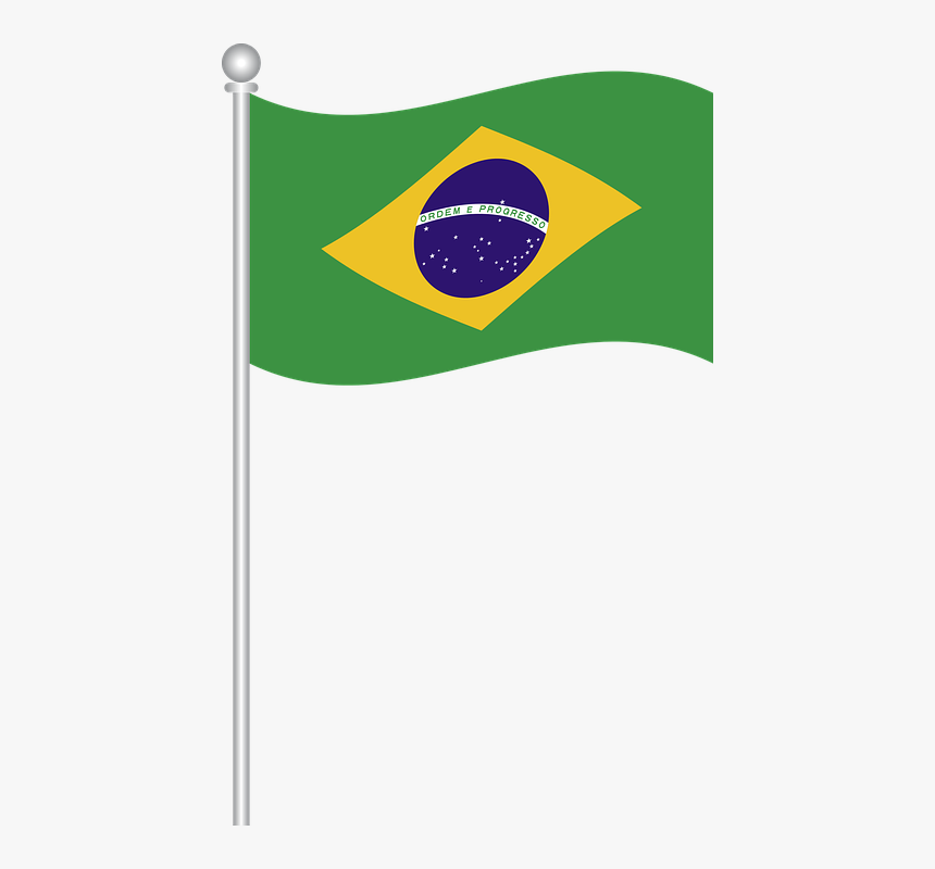 Flag Of Brazil, World Flags, Flags Of World, Brazil - Bandeira Do Brasil Em Png, Transparent Png