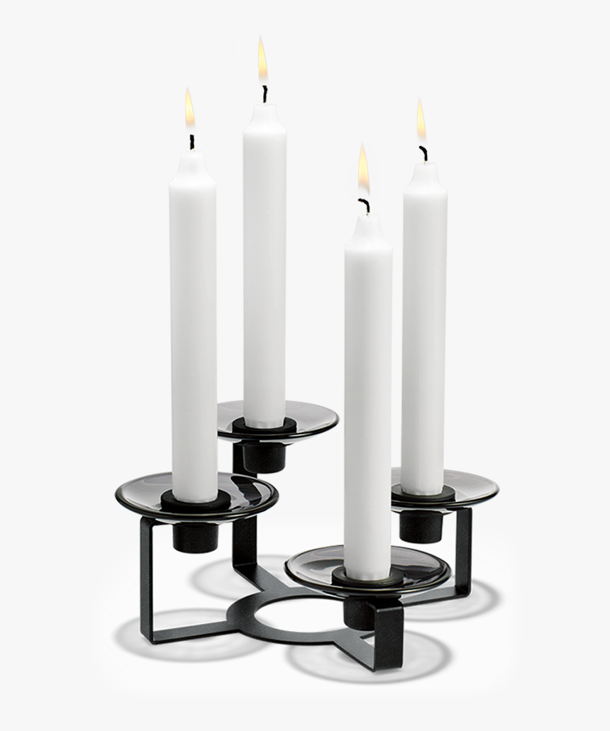 Lumi Candle Holder 4 Armed H10 Cm Black Lumi - Holmegaard Lumi, HD Png Download