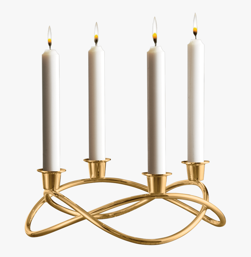 Season Candleholder Wreath Gold Plated Georg Jensen - Georg Jensen Aðventukrans, HD Png Download