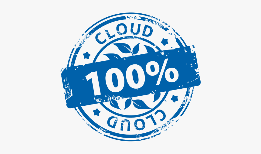 100 Percent Cloud - Circle, HD Png Download