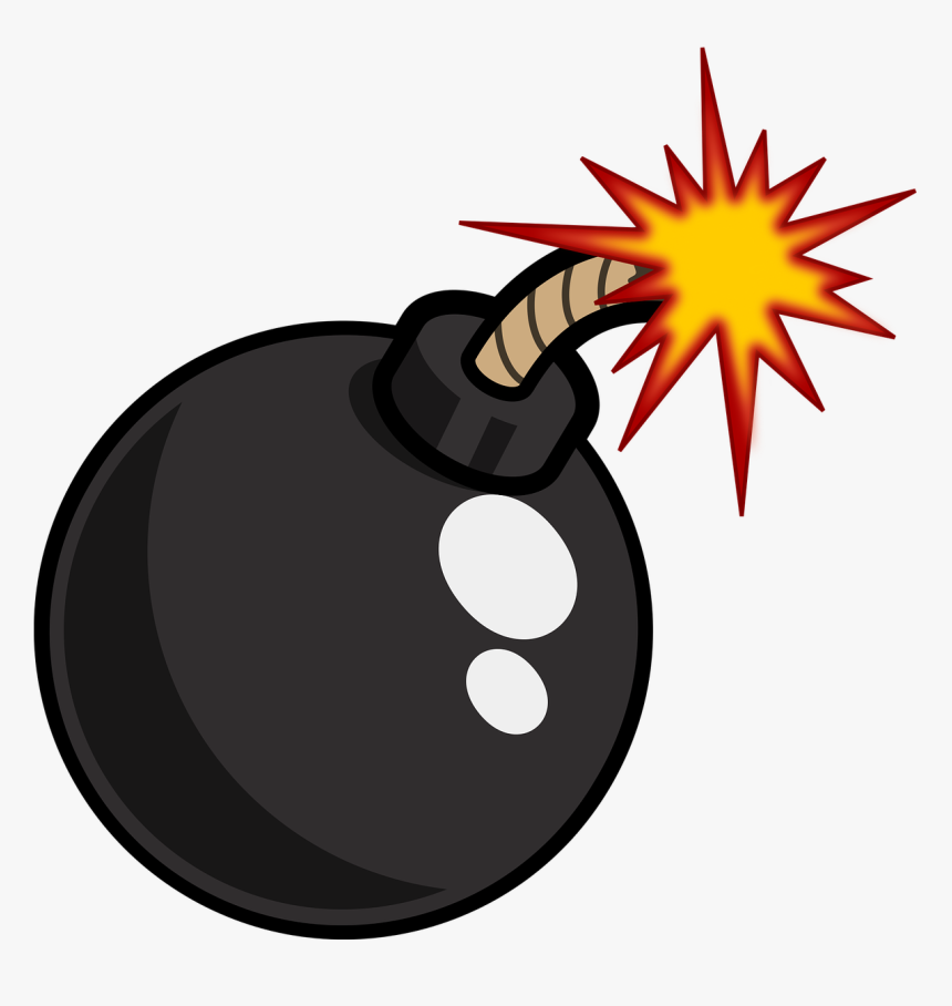 Transparent Background Bomb Clipart, HD Png Download