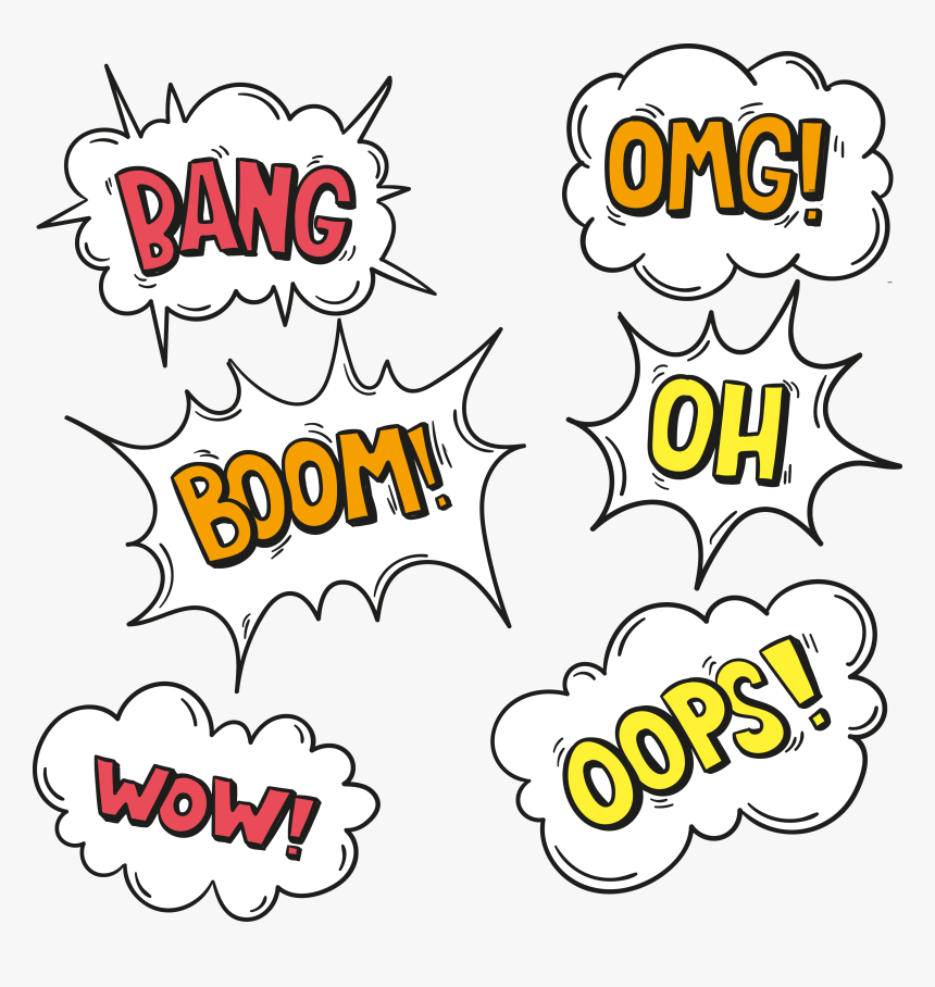 Comics Dialog Explosion Cartoon Cloud Free Frame Clipart - Iconos Cartoon Boom Png, Transparent Png
