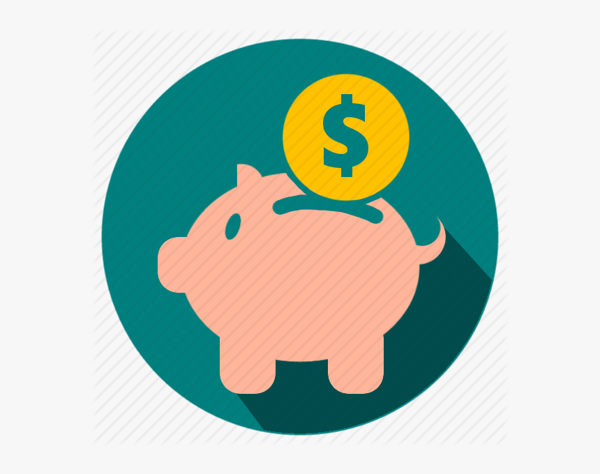 Economy Clipart 100 Dollar - Money Saving Icon Png, Transparent Png