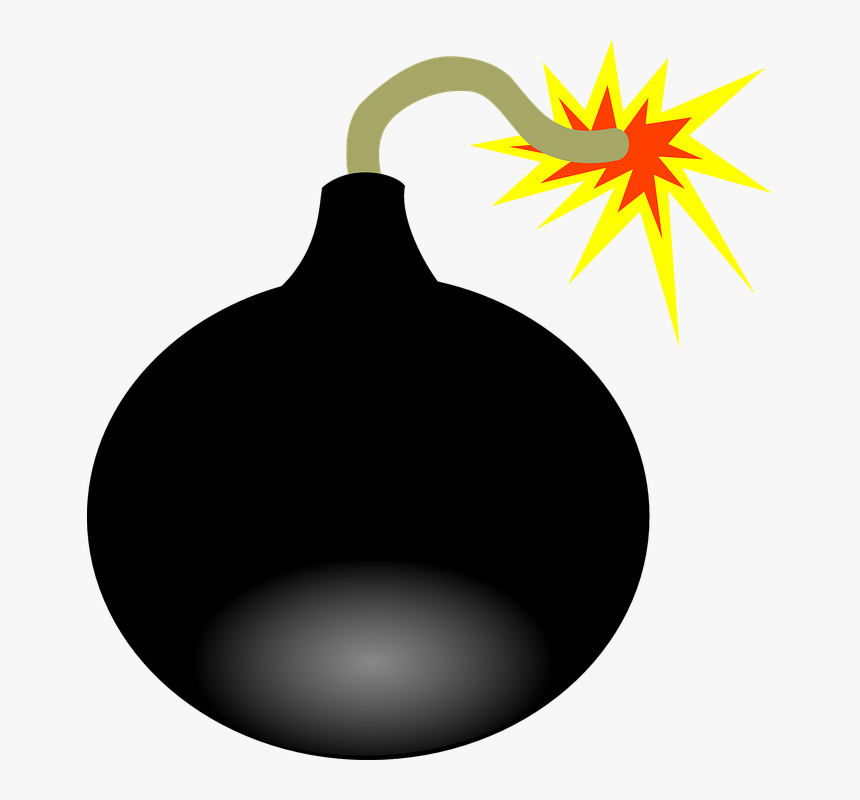 Fire, Bomb, Boom, Explosive, Explosion Boom Clipart, HD Png Download
