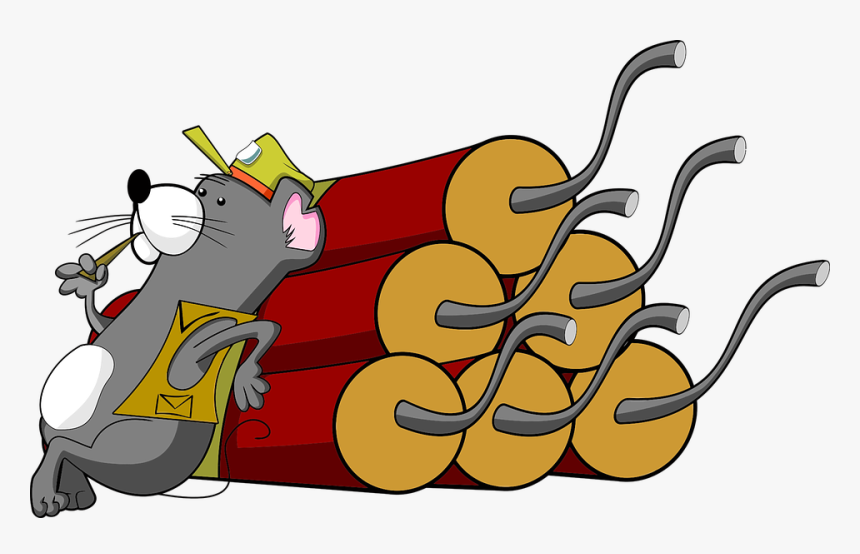 Transparent Gopher Png - Bomb Cartoon, Png Download