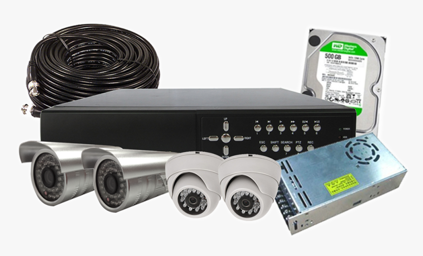 Transparent Cctv Png - Cctv Camera Dvr Png, Png Download